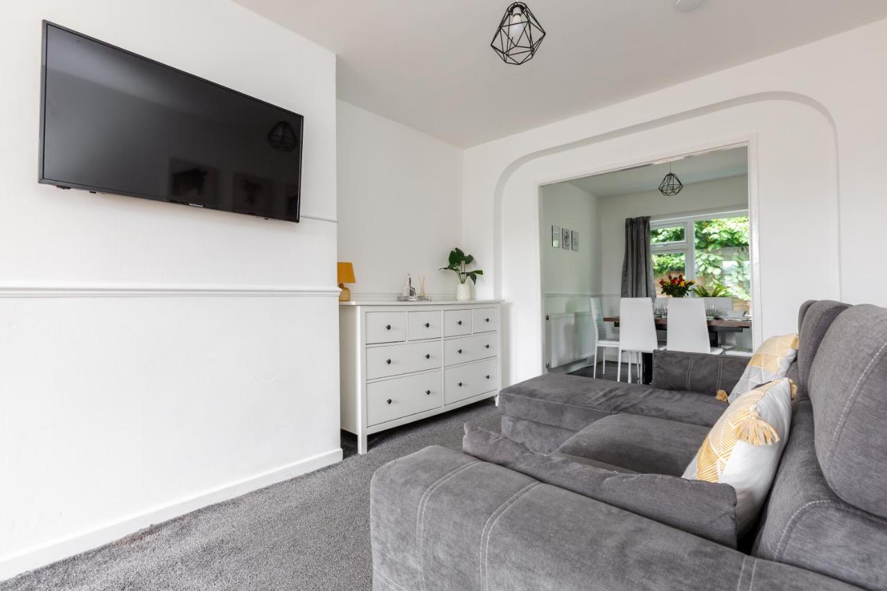 Villa 1 Mile To Etihad Stadium & Coop Arena, Free Parking, 7 Ppl à Manchester Extérieur photo